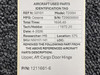 1211661-6 Cessna T206H Cargo Door Hinge Upper Aft