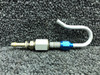 A761-1, D255-3 Robinson R44 Auxiliary Tank Drain Valve w Siphon BAS Part Sales | Airplane Parts