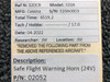 Safe Flight 02050 Safe Flight Warning Horn Assembly Volts 24