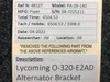 Lycoming O-320-E2AD Alternator Bracket BAS Part Sales | Airplane Parts