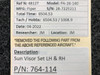 764-114 Piper PA28-140 Sun Visor Set Assembly LH / RH
