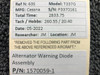 1570059-1 Cessna T337G Alternator Warning Diode Assembly