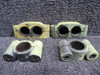 0411264-9 / S1674-1 Cessna T337G Rudder Bar Bearing Support Set (Complete)