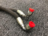 Aviation Development 50001-1 Continental IO-470-L5 ADC Remote Oil Filter Adapter W/ Bracket and Lines