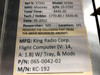 065-0042-02 King Radio KC-192 Flight Computer W/ Tray (Volts: 14)