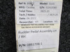 0861706-1 Cessna 310G Rudder Pedal Assembly LH, RH