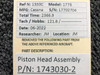 Cessna Aircraft Parts 1743030-2 Cessna 177B Piston Head Assembly