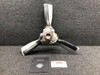 McCauley 3AF32C504-C McCauley 3 Blade Propeller Hub W/ Logbook CORE Prop Struck