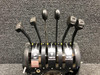 Beechcraft Parts 58-940011-1 Beech E-55 Engine Control Quadrant Assy W/ Levers and Support Bracket