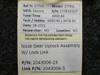 2043006-23, 2043006-3 Cessna 177RG Nose Gear Uplock Assembly has Lock Link