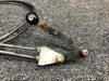 S1391-27 / 2013027-1 Cessna Cowl Flap Control Cable Assy W/ Lever (49-7/8")
