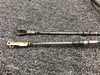 S1391-27 / 2013027-1 Cessna Cowl Flap Control Cable Assy W/ Lever (49-7/8")