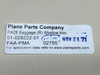 Plane Parts Co 01-028222-01 Plane Parts Company Baggage Window Trim RH