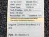 Beechcraft Parts 35-944052-5 Beechcraft F33A Engine Control Cable Mounting Bracket LH / RH
