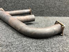 Continental 35-950005-37 Continental IO-520-BB21 Exhaust Stack Assembly LH W/ Probe Holes