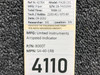 United Instruments 8000T MPN SA-40-1RB United Instruments Airspeed Indicator