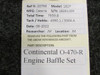 Cessna 182P Continental O-470-R Engine Baffle Set