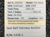 A348-1 Robinson R22 Beta Seatbelt Harness Anchor BAS Part Sales | Airplane Parts
