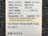 B223-6 Robinson R22 Beta Tail Rotor Drive Shaft Yoke (0.750") BAS Part Sales | Airplane Parts