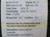 Beechcraft Parts 108-910011-1 Beechcraft BE-77 Engine Mount Assembly
