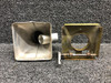 Mooney Aircraft Parts and Accessories 640047-1 / 640047-501 Mooney M20E Cabin Junction Inlet Cover W/ Plate Valve