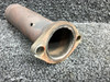 099001-156 Lycoming IO-360-C1D6 Forward-Aft Exhaust Riser RH with Probe Hole