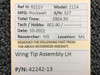 42242-13 Rockwell 112A Wing Tip Assembly LH BAS Part Sales | Airplane Parts