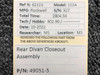 49501-5 Rockwell 112A Rear Divan Closeout Assembly