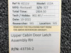 43734-2 Rockwell 112A Upper Cabin Door Latch Assembly RH