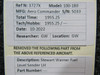 Stewart-Warner Aero Commander 100-180 Stewart Warner Fuel Level Sender LH 