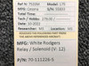 White-Rodgers 70-111226-5 White Rodgers Relay / Solenoid (Volts: 12) 