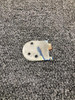 0511237-1 Cessna 172L Cabin Door Hinge Half Upper Forward LH