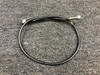 Cessna Aircraft Parts S1605-10 (USE: S2550-10) Cessna 172N Shaft Tachometer Cable (Length: 38-1/4") 