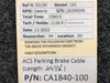 ACS CA1840-100 ACS Parking Brake Cable (Length: 24-1/2") 