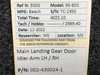 Beechcraft Parts 002-430024-1 Beechcraft 95-B55 Main Landing Gear Door Idler Arm LH / RH 