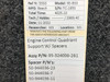 Beechcraft Parts 95-324006-261 Beechcraft 95-B55 Engine Control Quadrant Support W/ Spacers 