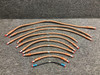 Aeroquip Continental IO-550-E Aeroquip BDL Engine Oil Line Set (LH Engine) 
