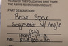 Does Not Apply 10008-17-2 / 523400-20 Rear Spar Segment W/ Angle (SA) 