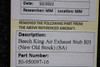 Beechcraft Parts 50-950097-16 Beechcraft King Air Exhaust Stub RH (NEW OLD STOCK) (SA) 