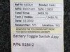 B184-2 Robinson R44 Battery Toggle Switch