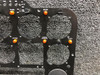 A981-1 Robinson R44 Ten Instrument Panel Face W/ Post & Warning Lights