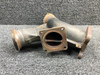 9910300-7 Continental GTSIO-520-M Exhaust Header Assembly W/ Probe Hole