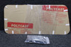 Cessna Aircraft Parts W-1001 / S-001 Cessna Cabin Door Window W/ Channel (Clear) (NEW OLD STOCK) (SA) 