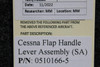 Cessna Aircraft Parts 0510166-5 Cessna Flap Handle Lever Assembly (SA) 