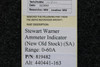 Stewart-Warner 819482 Stewart Warner Ammeter Indicator (NEW OLD STOCK) (SA) 