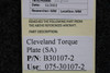 Cleveland B30107-2 (USE: 075-30107-2) Cleveland Torque Plate (SA) 