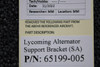 Lycoming Aircraft Engines & Parts 65119-005 Lycoming Alternator Support Bracket (NEW OLD STOCK) (SA) 