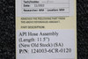 API 124003-6CR-0120 API Hose Assembly (Length: 11.5") (NEW OLD STOCK) (SA) 