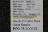35-400014 Beechcraft 35 Outer Cabin Door Handle