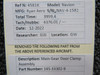 145-33302-9 Ryan Navion Main Gear Door Clamp Assembly